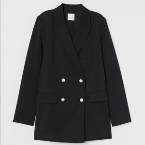 H&M Double breasted blazer size L